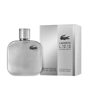 PERFUME LACOSTE SILVER GREY VARON EDP 100 ML