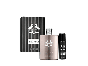 PERFUME FRAGRANCE WORLD PEGASUS HOMBRE EDP 100 ML / DESODORANTE 100 ML ESTUCHE