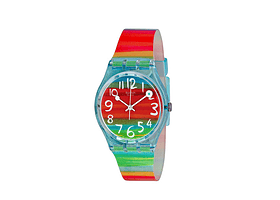 Reloj Swatch Gs124 Mujer Color The Sky Original