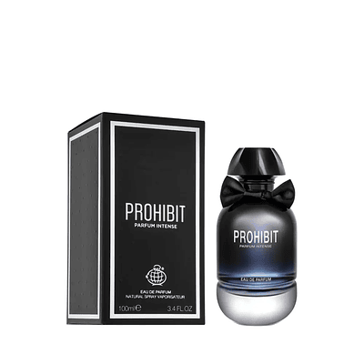 Perfume Fragrance World Prohibit Parfum Intense Unisex Edp 100 Ml