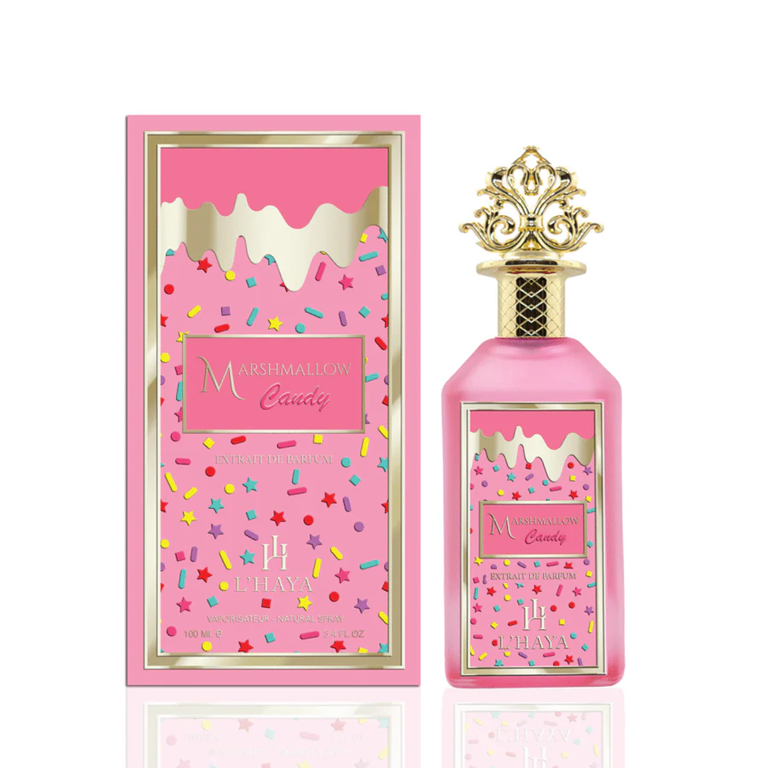 PERFUME LHAYA MARSHMALLOW CANDY UNISEX EXTRAIT DE PARFUM 100 ML 