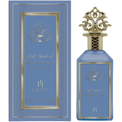 Perfume Lhaya Andalusia Azul Unisex Extrait De Parfum 100 Ml