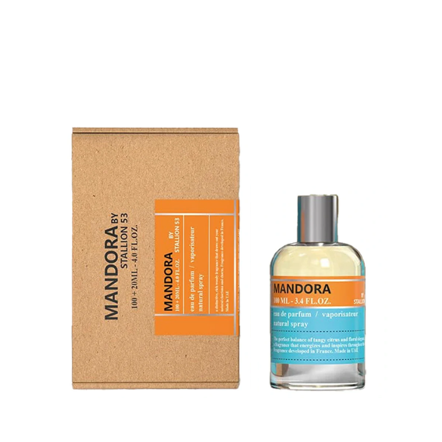 PERFUME EMPER MANDORA BY STALLION 53 UNISEX EDP 100ML