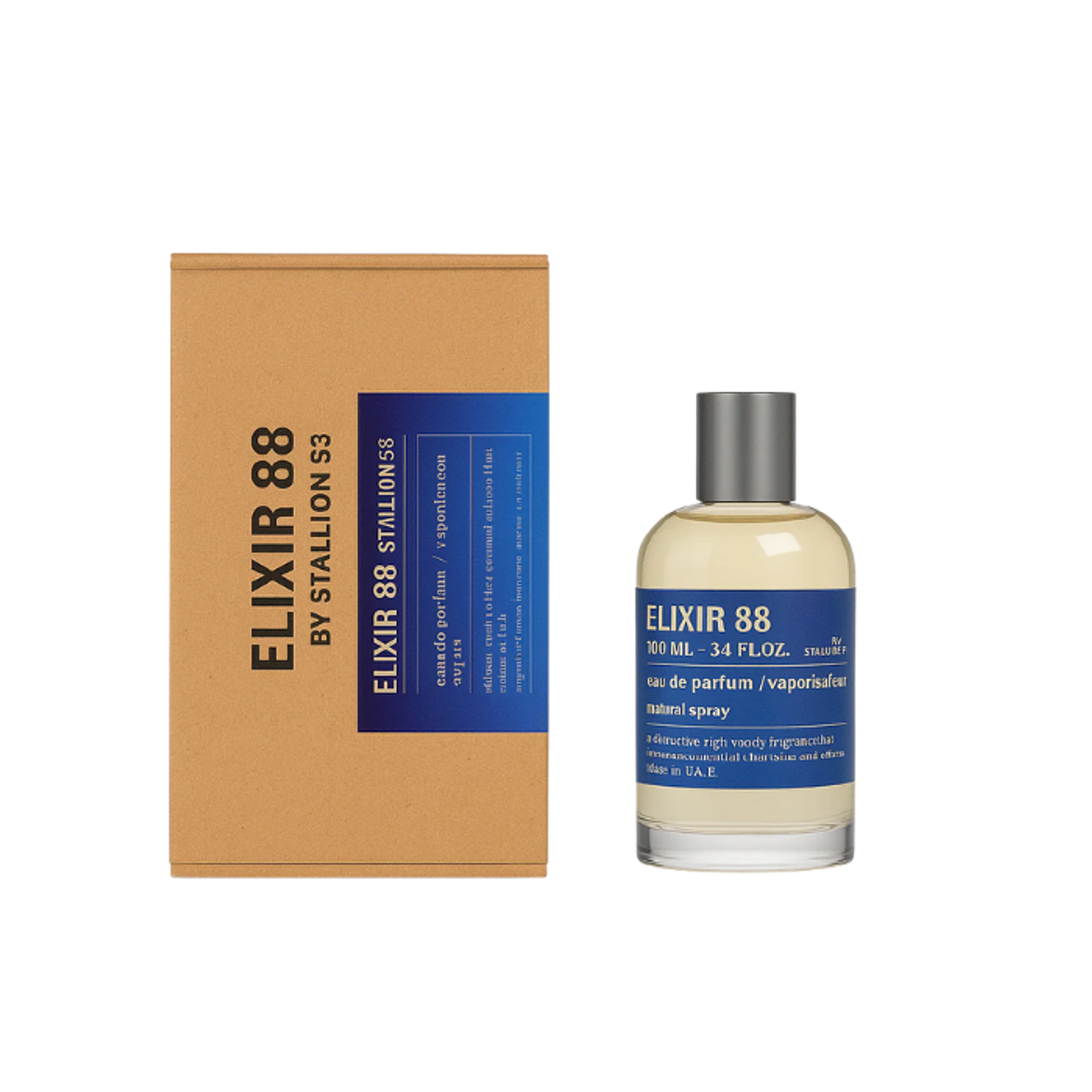 PERFUME EMPER ELIXIR 88 BY STALLION 53 UNISEX EDP 100ML