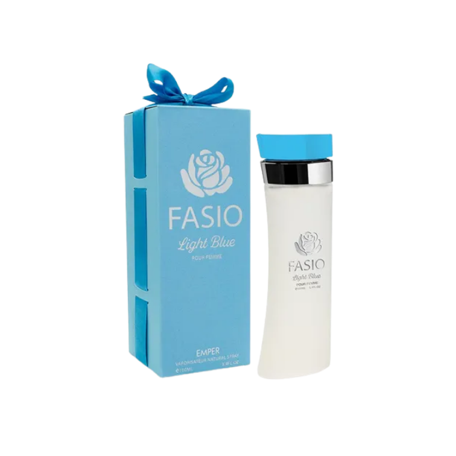 PERFUME EMPER FASIO LIGHT BLUE MUJER EDP 100ML