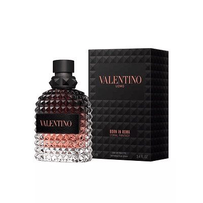 Perfume Valentino Uomo Coral Fantasy Born In Roma Hombre Edp 100 Ml