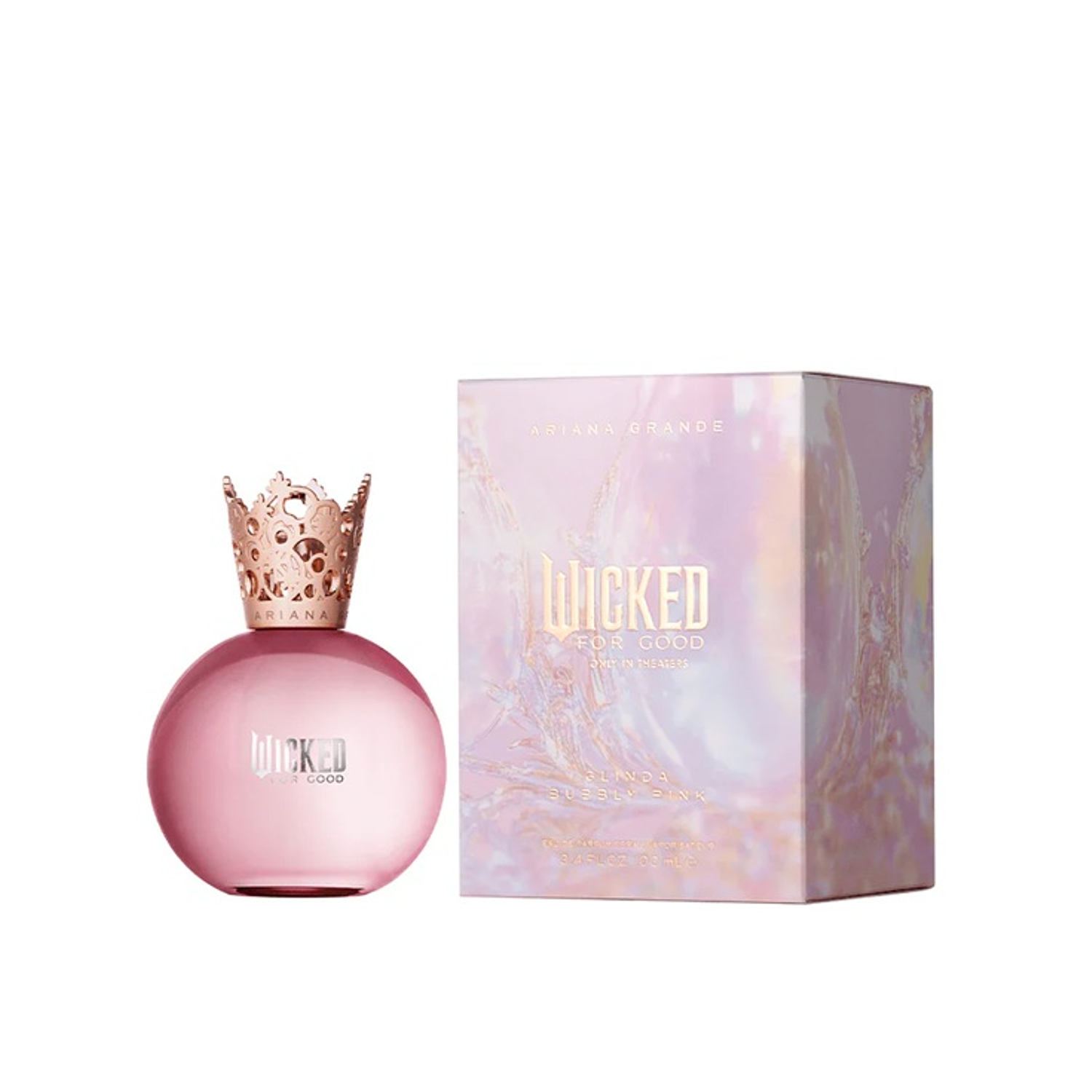 PERFUME WICKED FOR GOOD GLINDA BUBBLY PINK ARIANA GRANDE DAMA EDP 100 ML