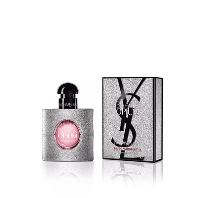 Perfume Black Opium Dama Edp Glitter 30 Ml