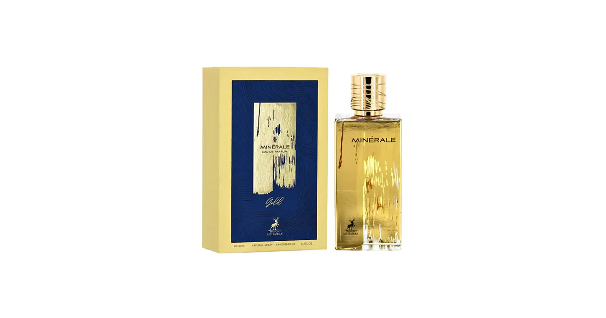 PERFUME MAISON ALHAMBRA MINERALE GOLD UNISEX EDP 100 ML