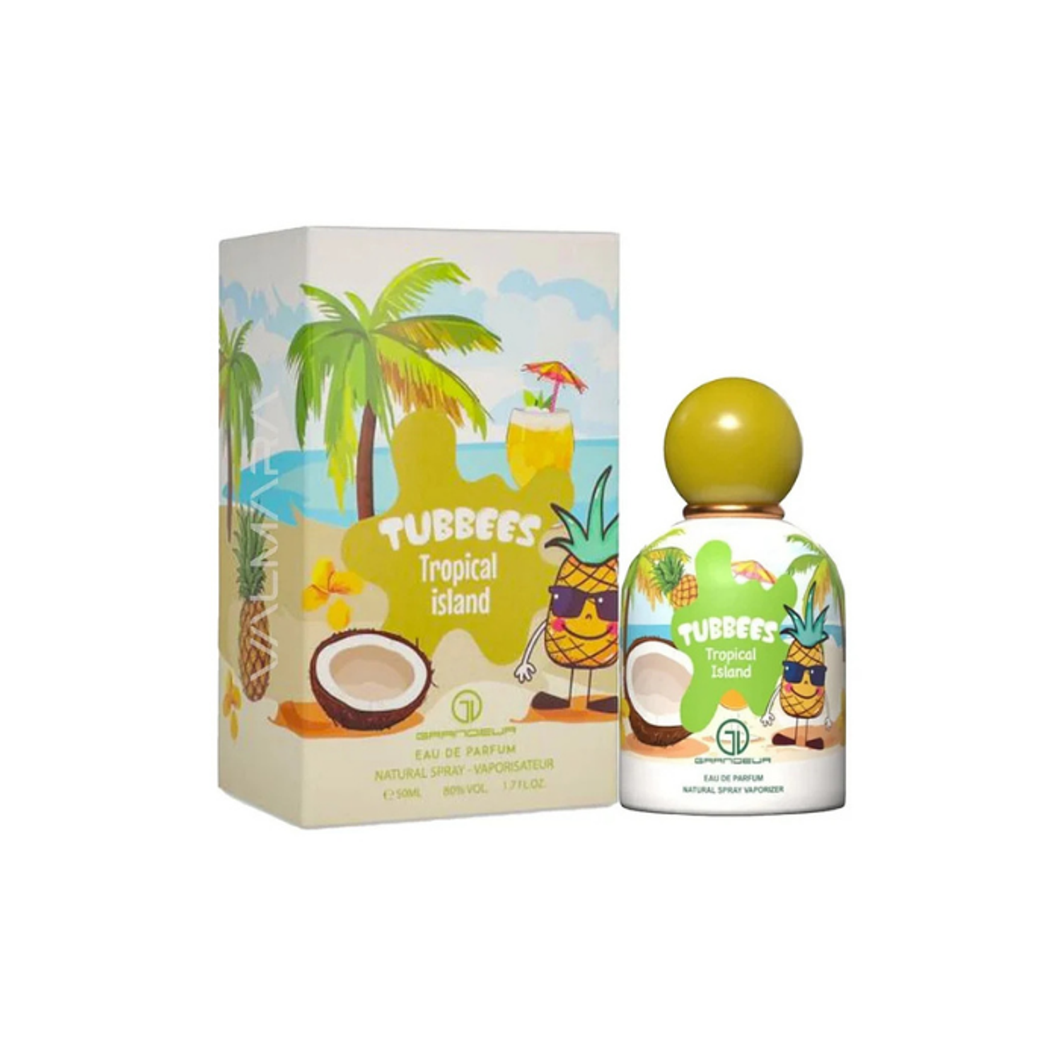 PERFUME GRANDEUR TUBBEES TROPICAL ISLAND UNISEX EDP 50 ML
