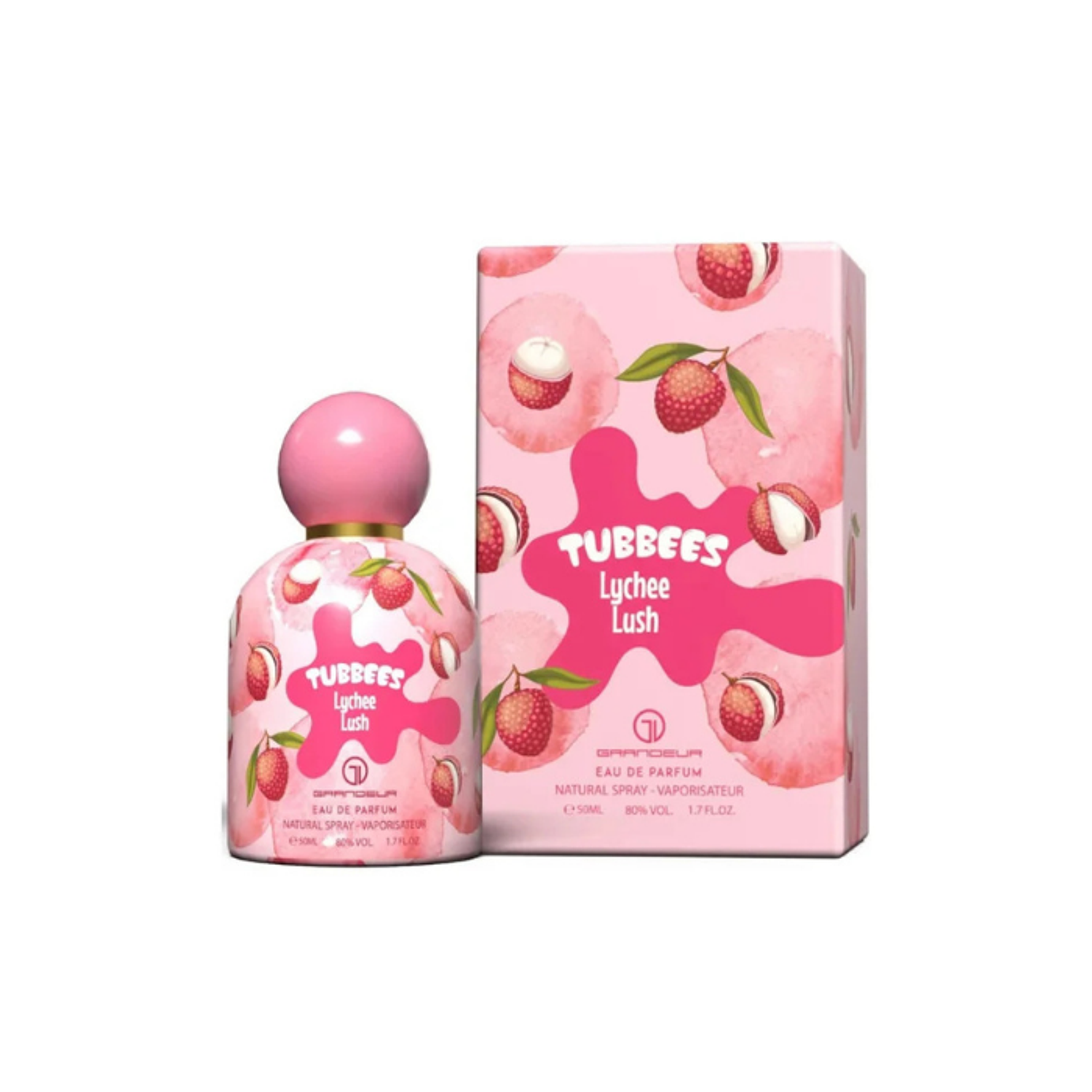 PERFUME GRANDEUR TUBBEES LYCHEE LUSH UNISEX EDP 50 ML