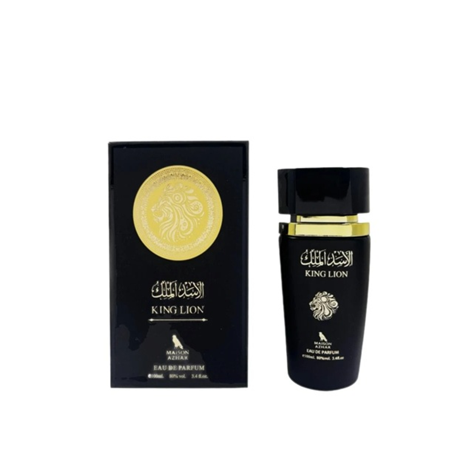 PERFUME MAISON AZHAR KING LION BLACK HOMBRE EDP 100 ML