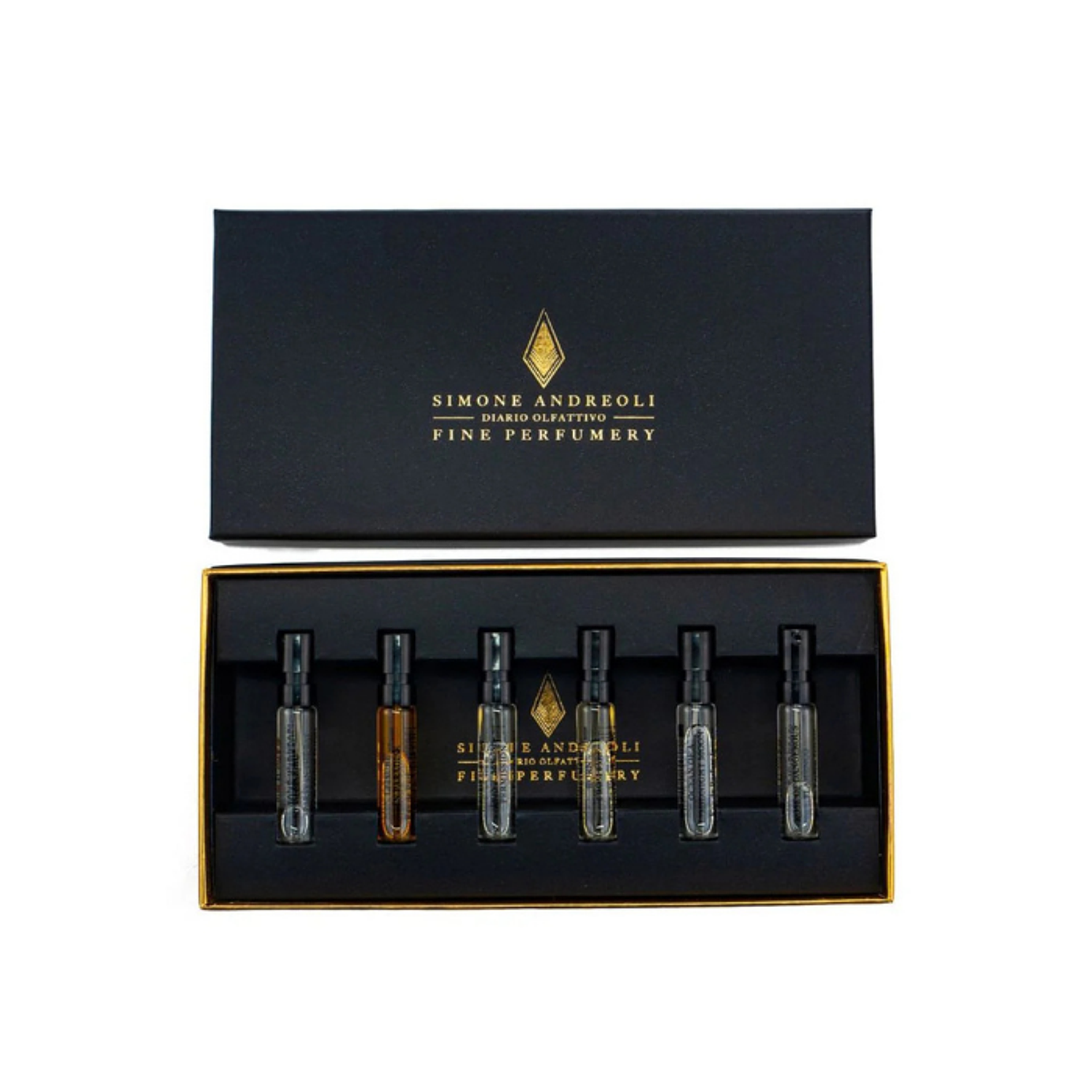 PERFUME SIMONE ANDREOLI KIT THE ICONS UNISEX EDP INTENSE 6 X 1,7 ML ESTUCHE  