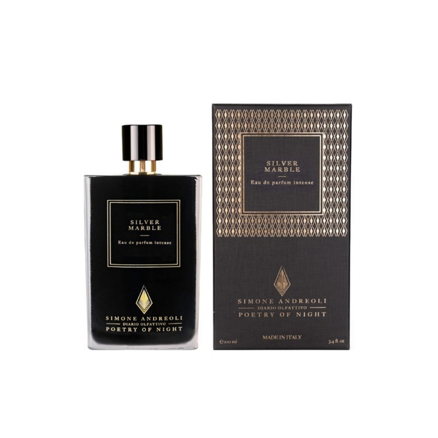 PERFUME SIMONE ANDREOLI SILVER MARBLE UNISEX EDP INTENSE 100 ML