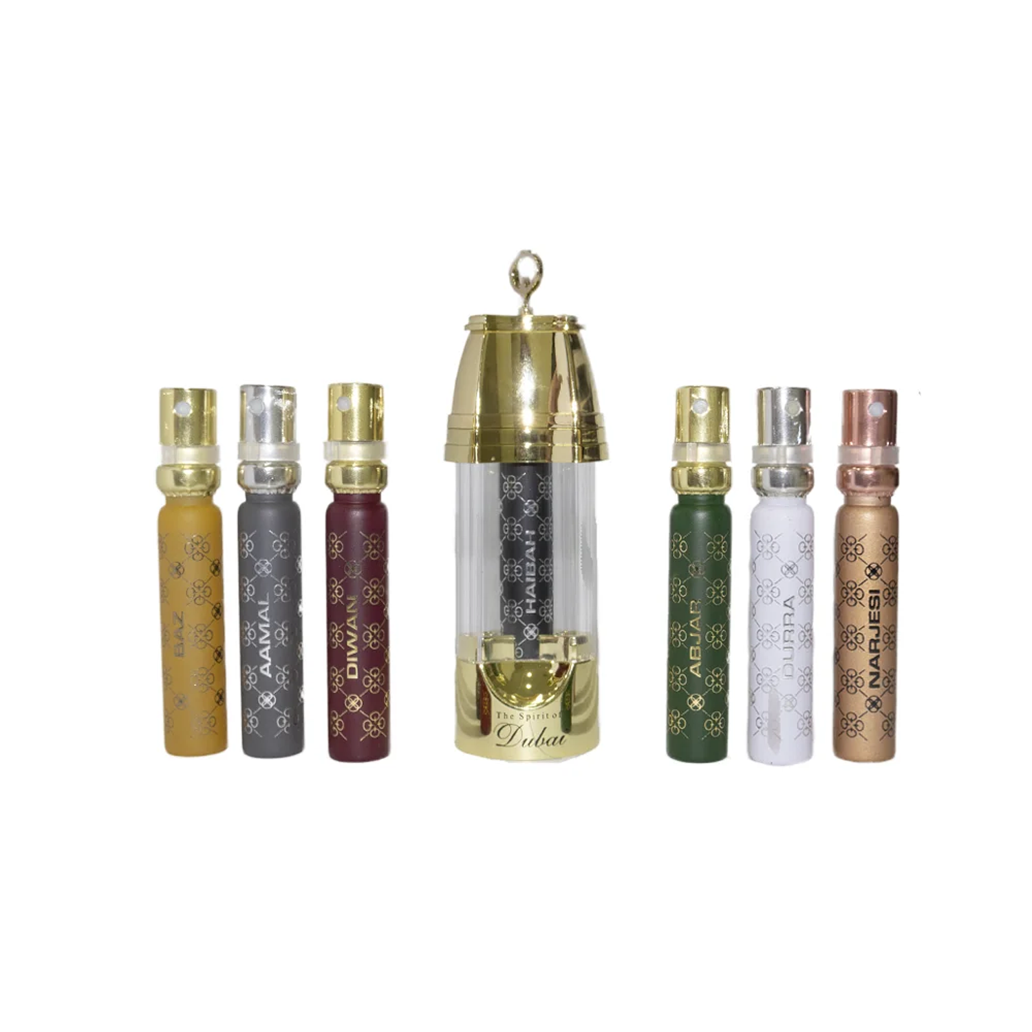 PERFUME SPIRIT OF DUBAI 7 X 5 ML UNISEX PARFUM 35 ML ESTUCHE 2