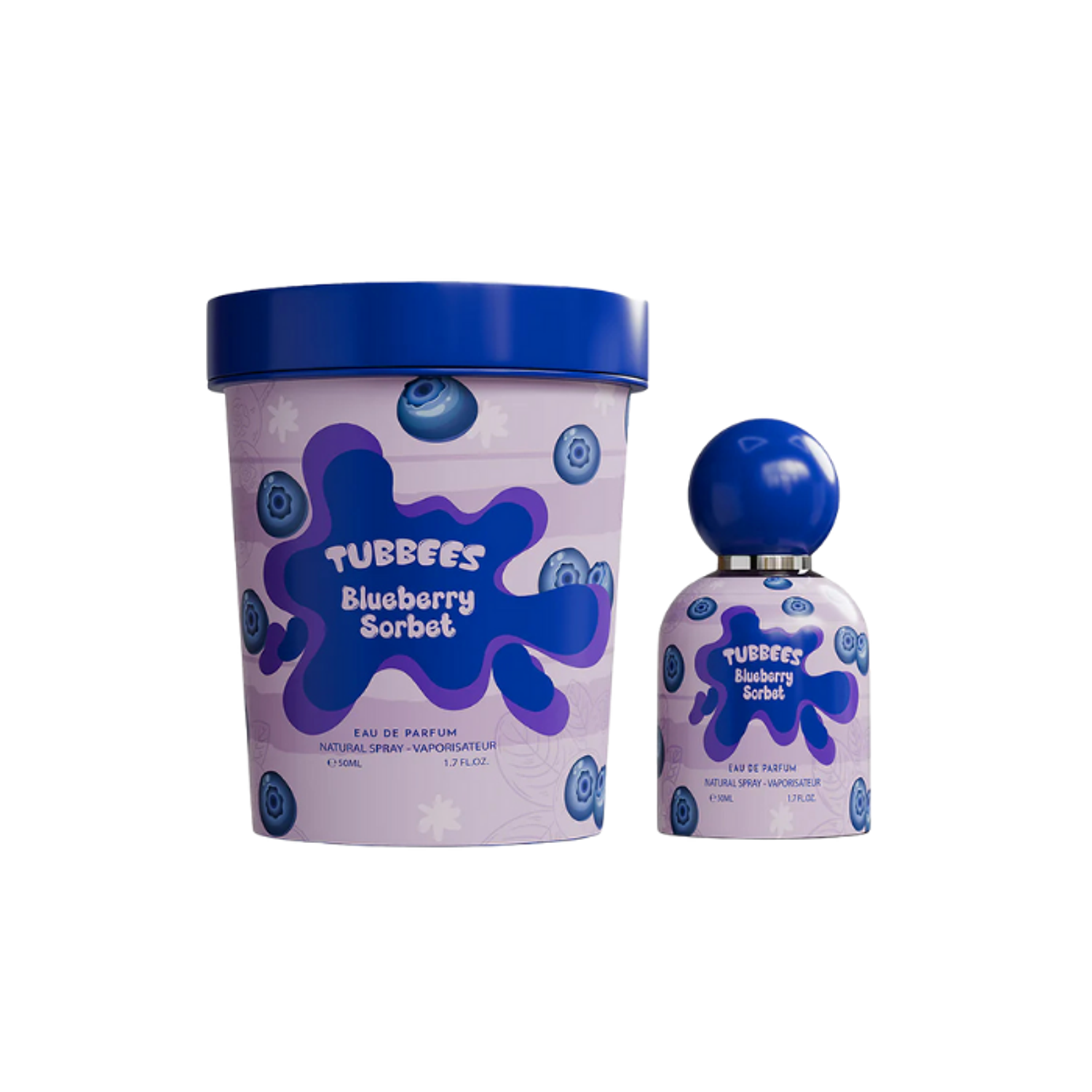 PERFUME GRANDEUR TUBBEES IN A TUB BLUEBERRY SORBET UNISEX EDP 50 ML