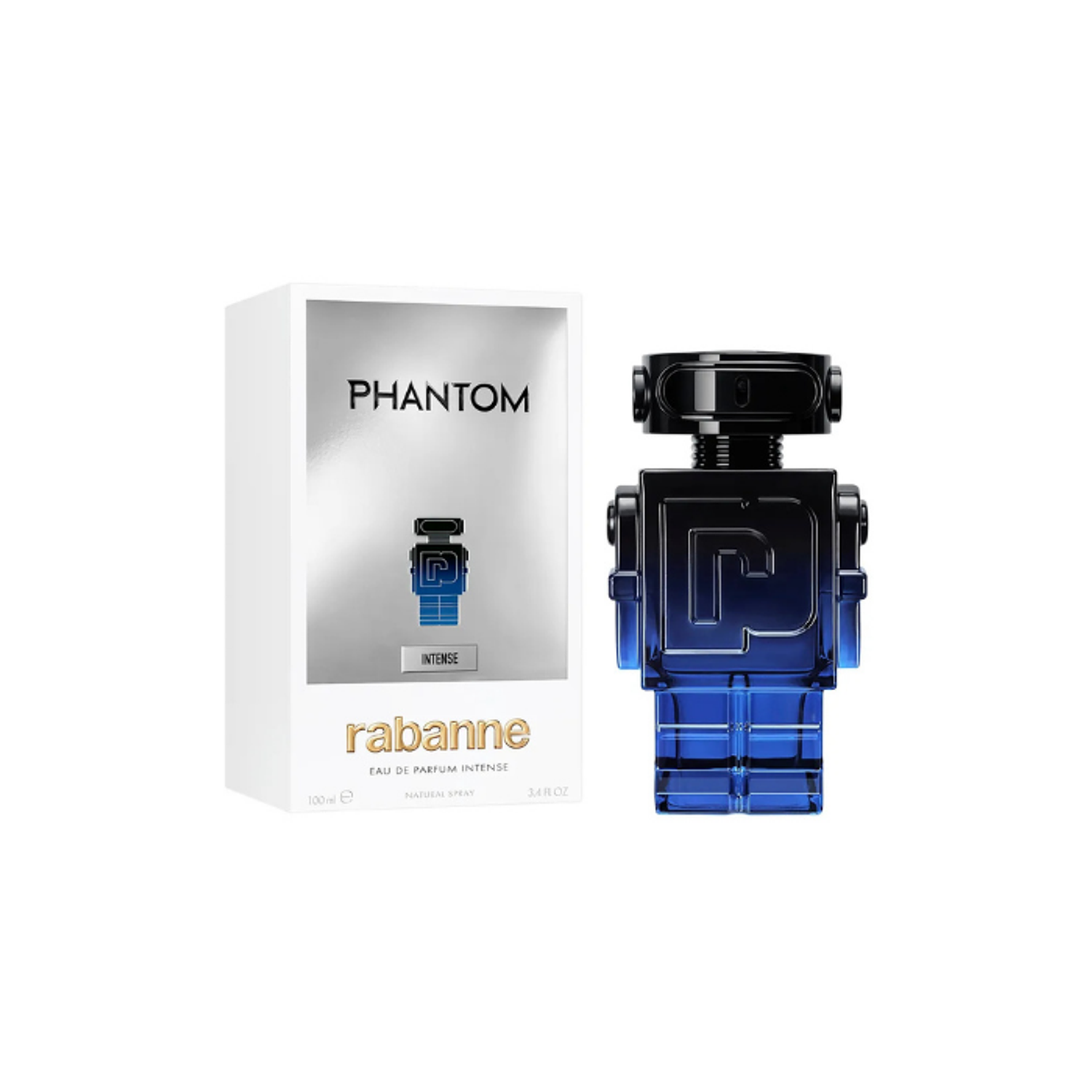 PERFUME PHANTOM INTENSE PACO RABANNE RECARGABLE HOMBRE EDP INTENSE 100 ML