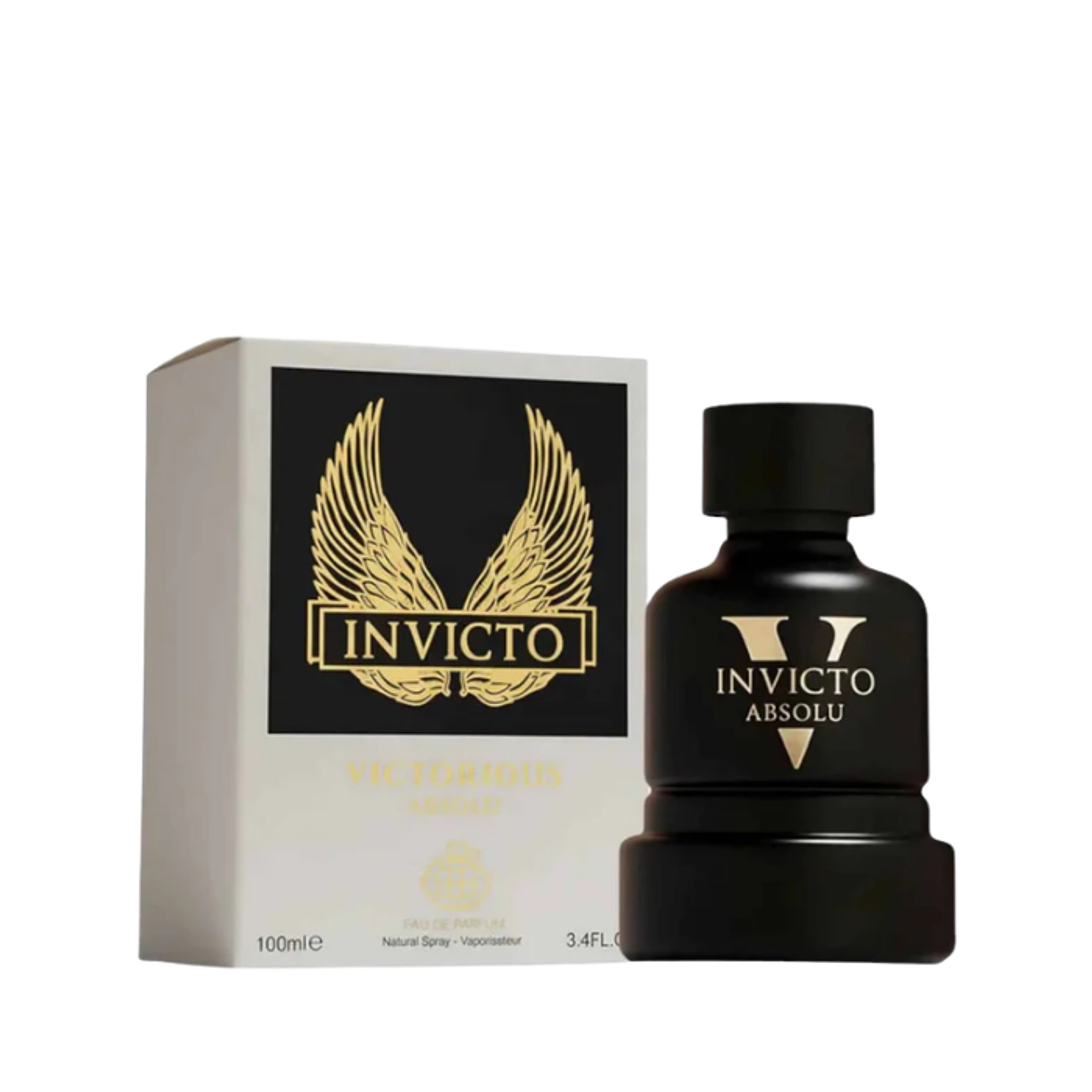 PERFUME FRAGRANCE WORLD INVICTO VICTORIOUS ABSOLU HOMBRE EDP 100 ML
