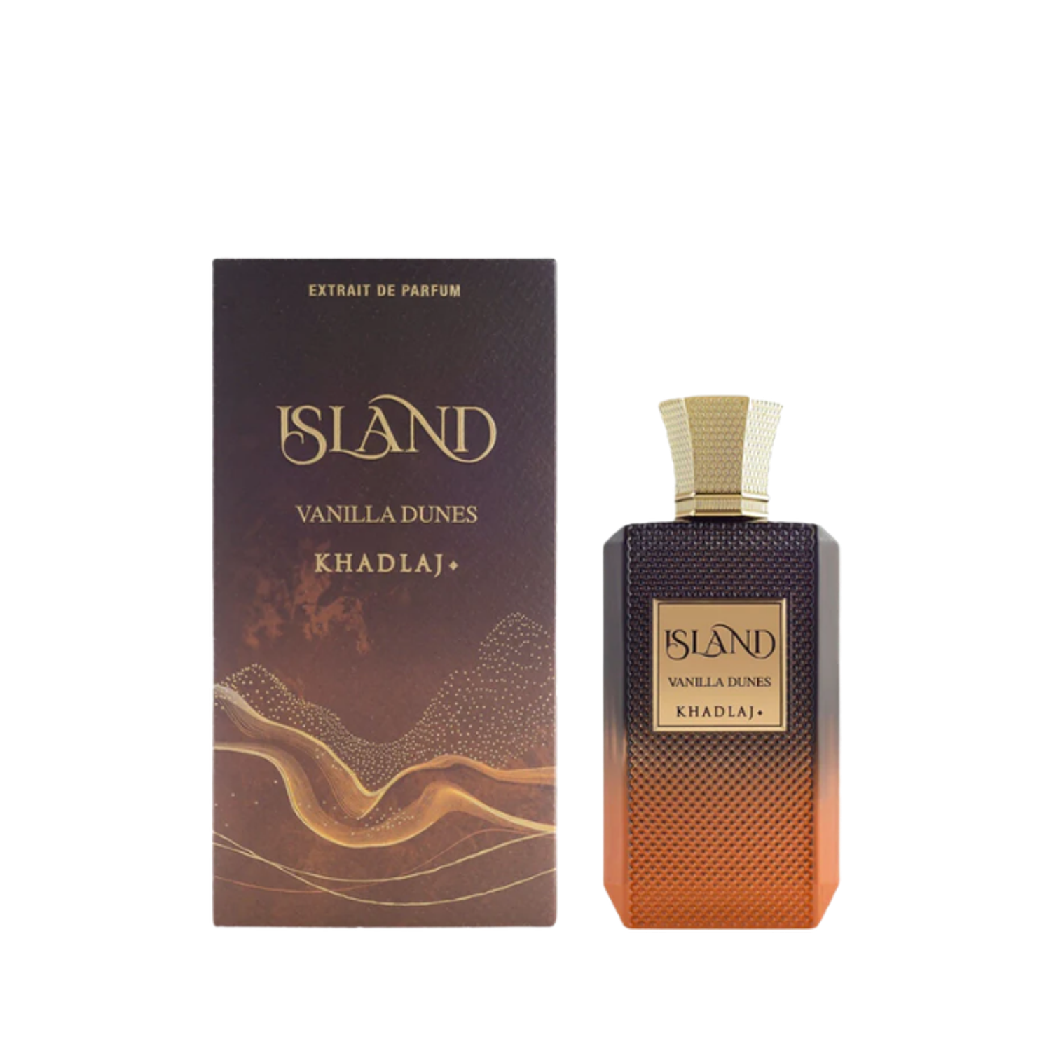 PERFUME KHADLAJ ISLAND VANILLA DUNES UNISEX EXTRAIT DE PARFUM 100 ML