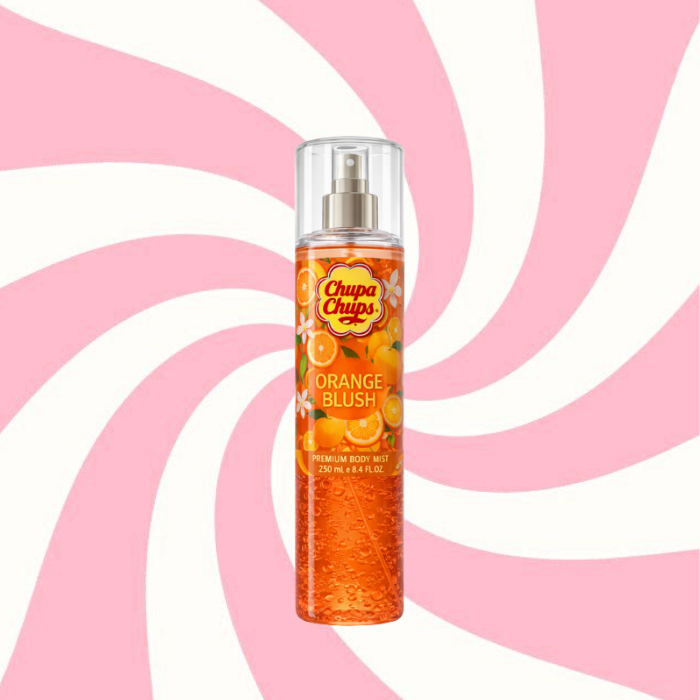 COLONIA ORANGE BLUSH CHUPA CHUPS DAMA BODY MIST 250 ML
