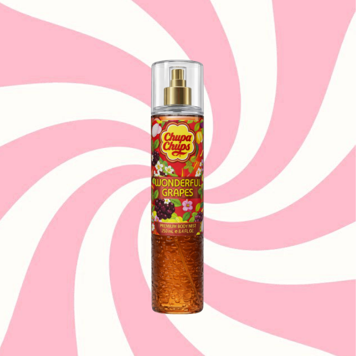 COLONIA WONDERFUL GRAPES CHUPA CHUPS DAMA BODY MIST 250 ML