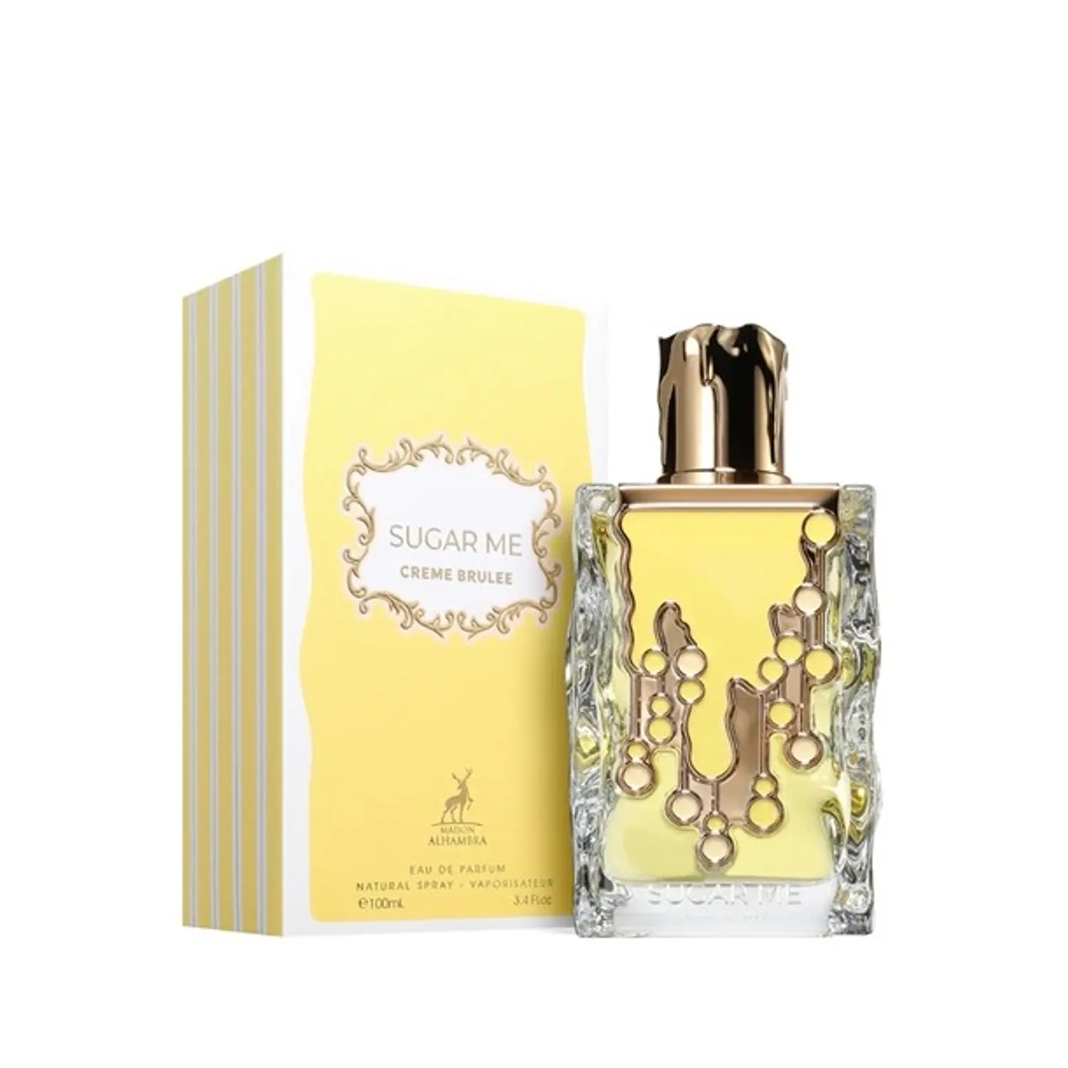 PERFUME MAISON ALHAMBRA SUGAR ME CREME BRULEE MUJER EDP 100 ML