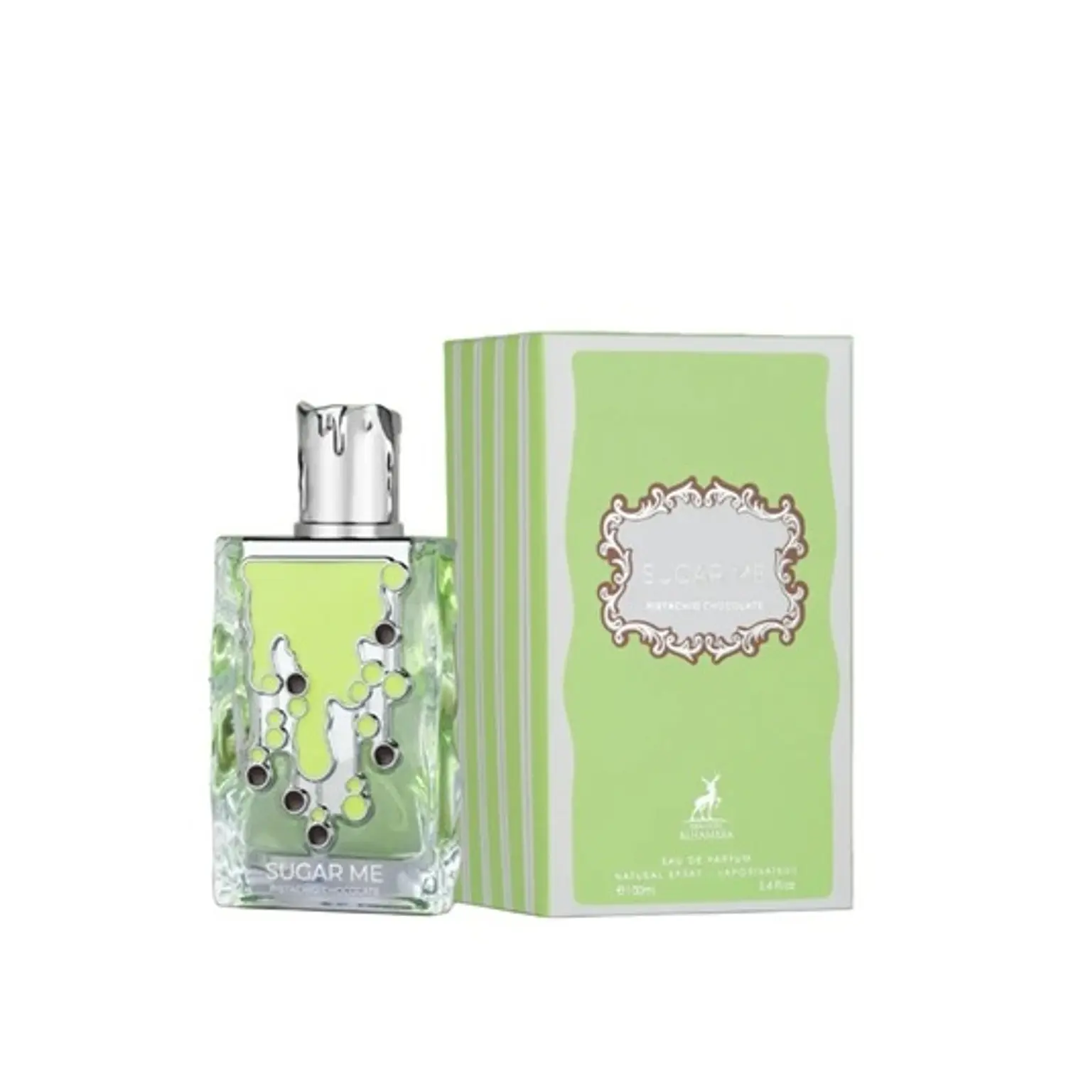 PERFUME MAISON ALHAMBRA SUGAR ME PISTACHIO CHOCOLATE MUJER EDP 100 ML