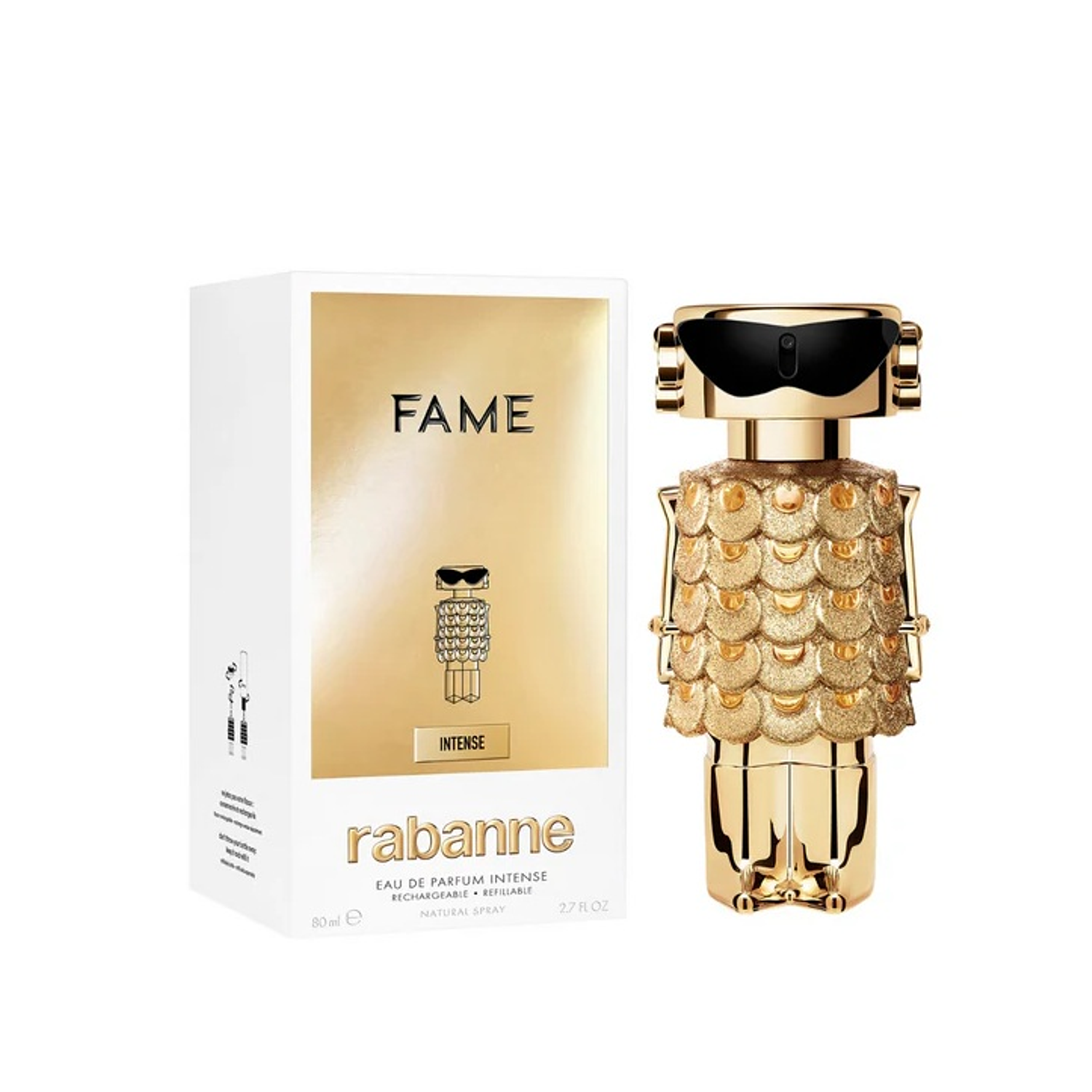 PERFUME FAME INTENSE PACO RABANNE RECARGABLE MUJER EDP INTENSE 80 ML