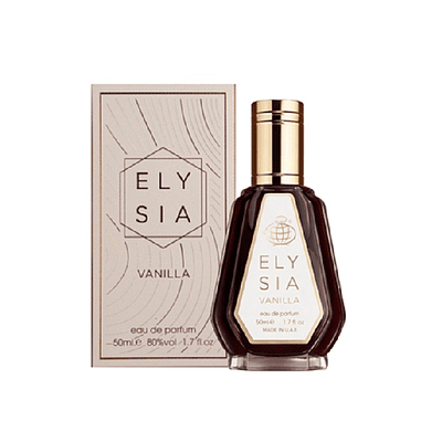 Perfume Fragrance World Elysia Vanilla Mujer Edp 50 Ml