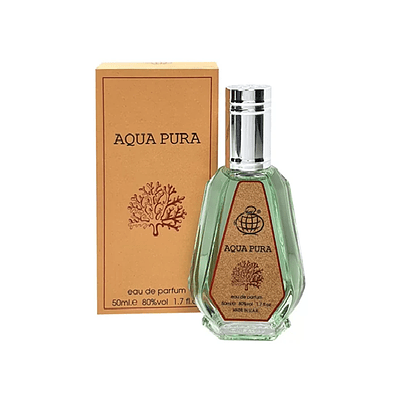 Perfume Fragrance World Aqua Pura Unisex Edp 50 Ml