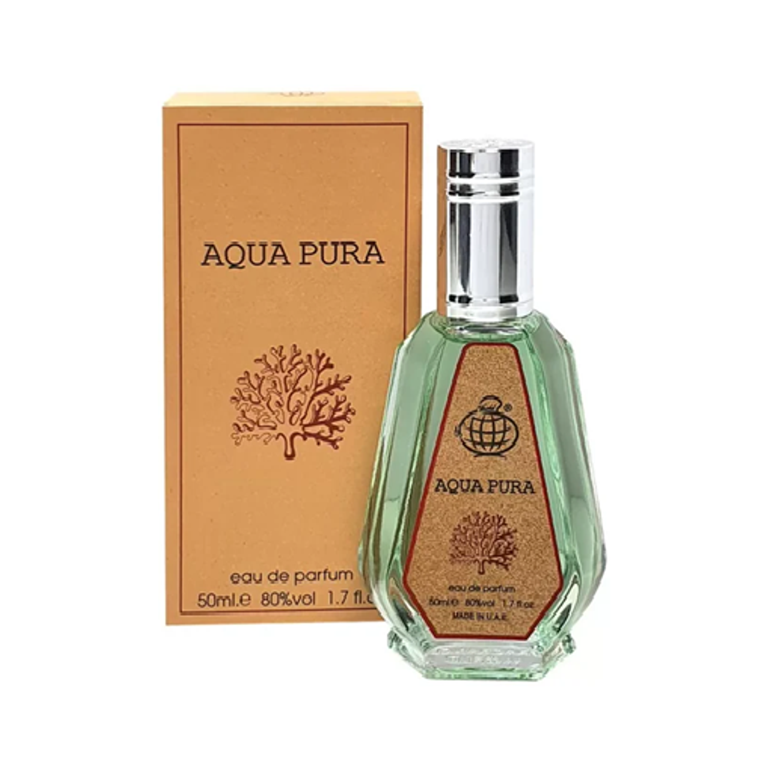 PERFUME FRAGRANCE WORLD AQUA PURA UNISEX EDP 50 ML