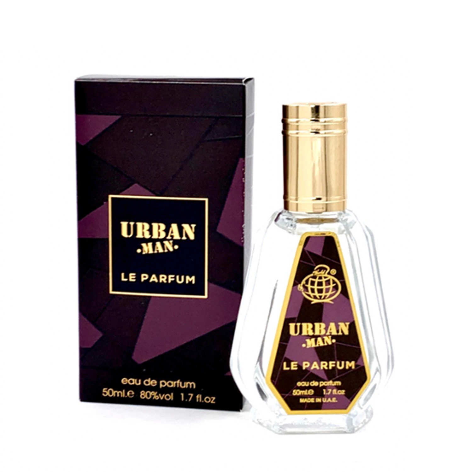 PERFUME FRAGRANCE WORLD URBAN MAN LE PARFUM HOMBRE EDP 50 ML