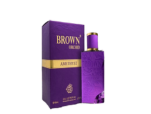 PERFUME FRAGRANCE WORLD BROWN ORCHID AMETHYST DAMA EDP 80 ML