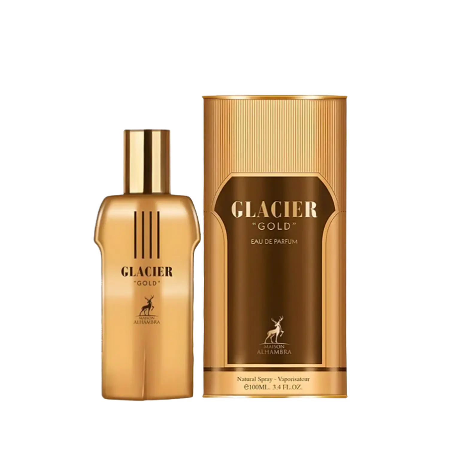 PERFUME MAISON ALHAMBRA GLACIER GOLD HOMBRE EDP 100 ML