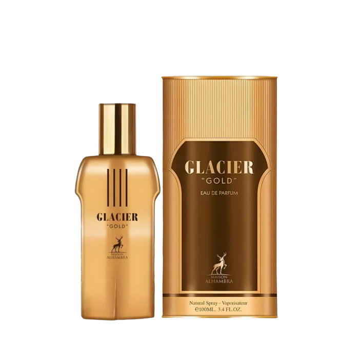 Maison AlHambra Glacier Gold Edp 100 ML Hombre (JPG Le Male Elixir)