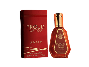 PERFUME FRAGRANCE WORLD PROUD OF YOU AMBER UNISEX EDP 50 ML
