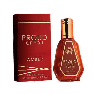Perfume Fragrance World Proud Of You Amber Unisex Edp 50 Ml