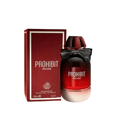 Perfume Fragrance World Prohibit Rouge Unisex Edp 100 Ml