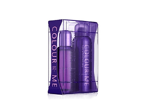 PERFUME COLOUR ME PURPLE MUJER EDP 100 ML / BODY SPRAY 150 ML ESTUCHE