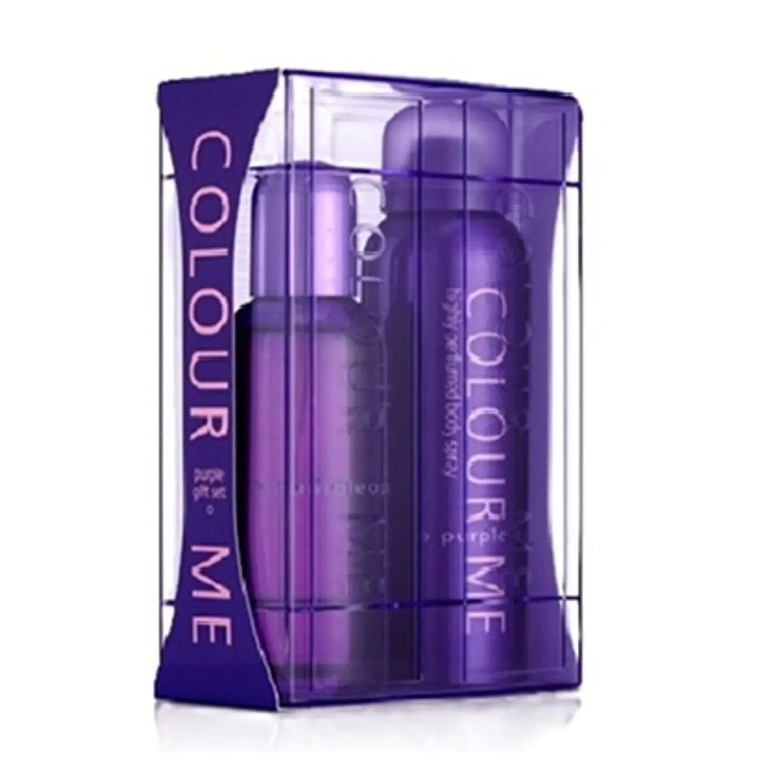 PERFUME COLOUR ME PURPLE MUJER EDP 100 ML / BODY SPRAY 150 ML ESTUCHE