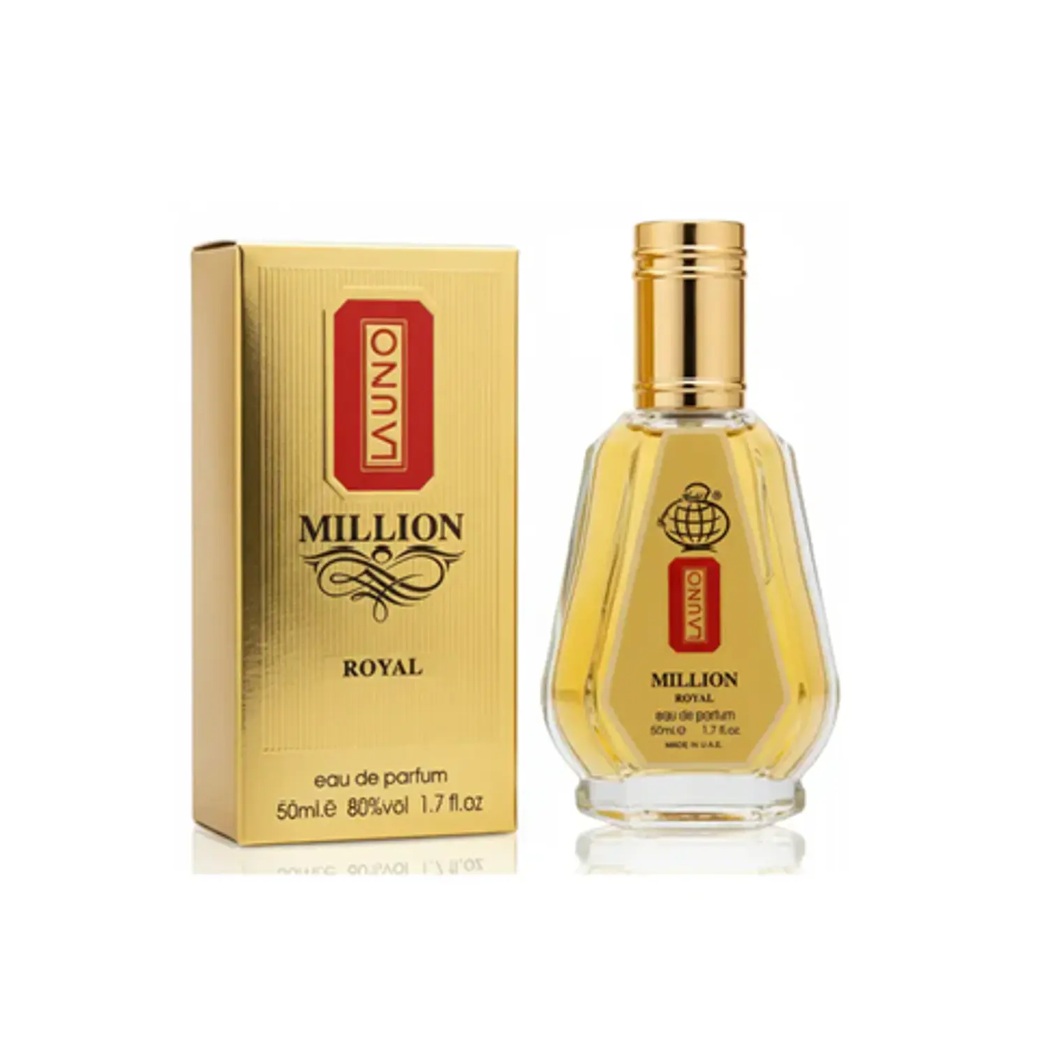 PERFUME FRAGRANCE WORLD LA UNO MILLION ROYAL HOMBRE EDP 50 ML