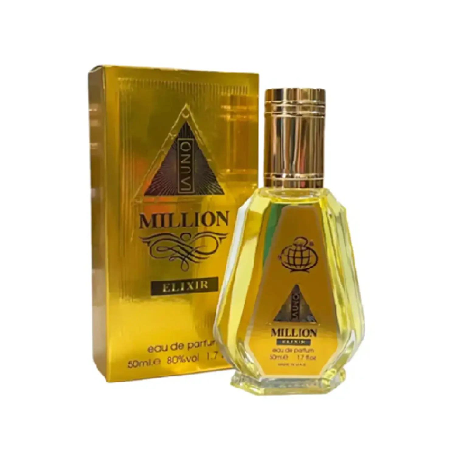 PERFUME FRAGRANCE WORLD LA UNO MILLION ELIXIR HOMBRE EDP 50 ML