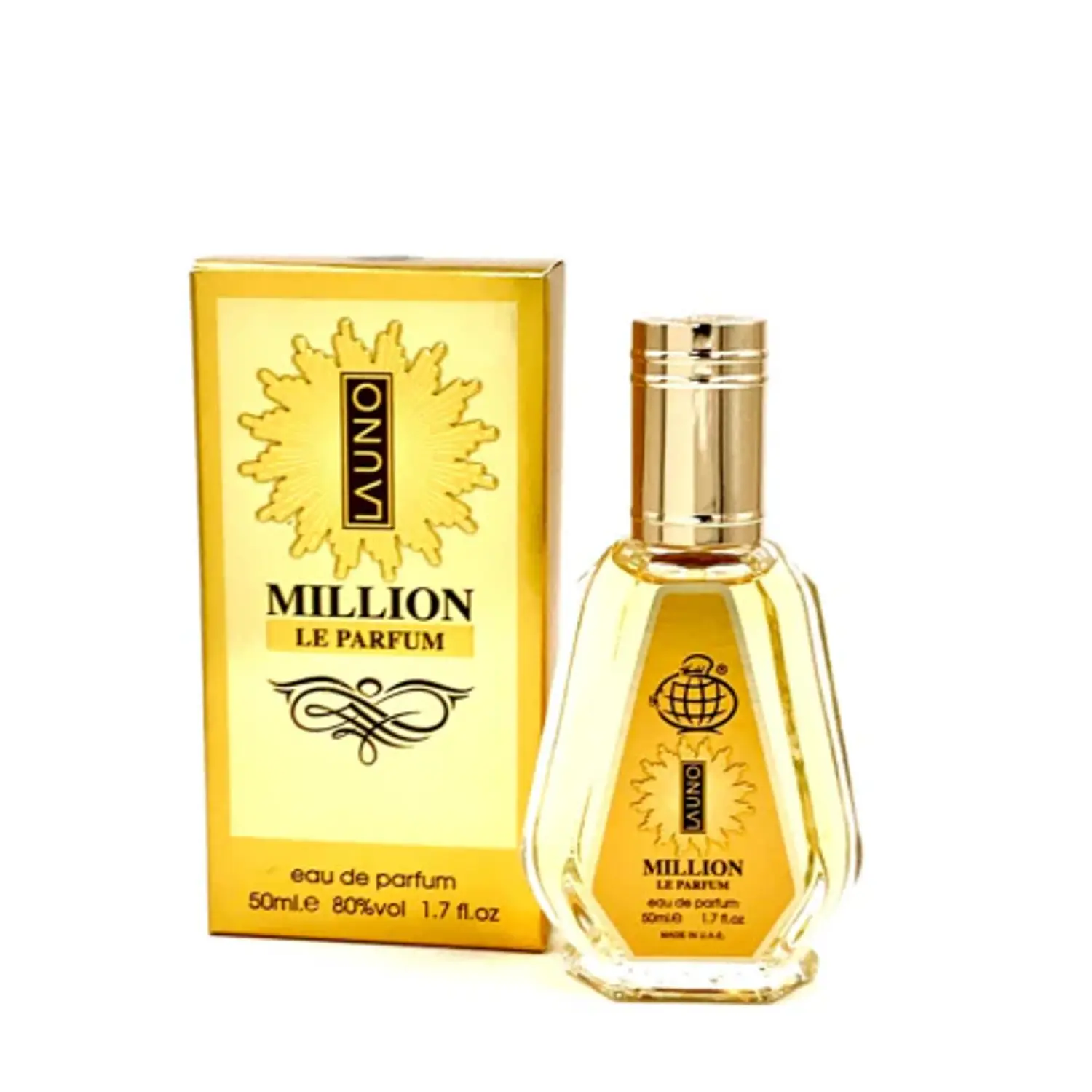 PERFUME FRAGRANCE WORLD LA UNO MILLION HOMBRE EDP 50 ML