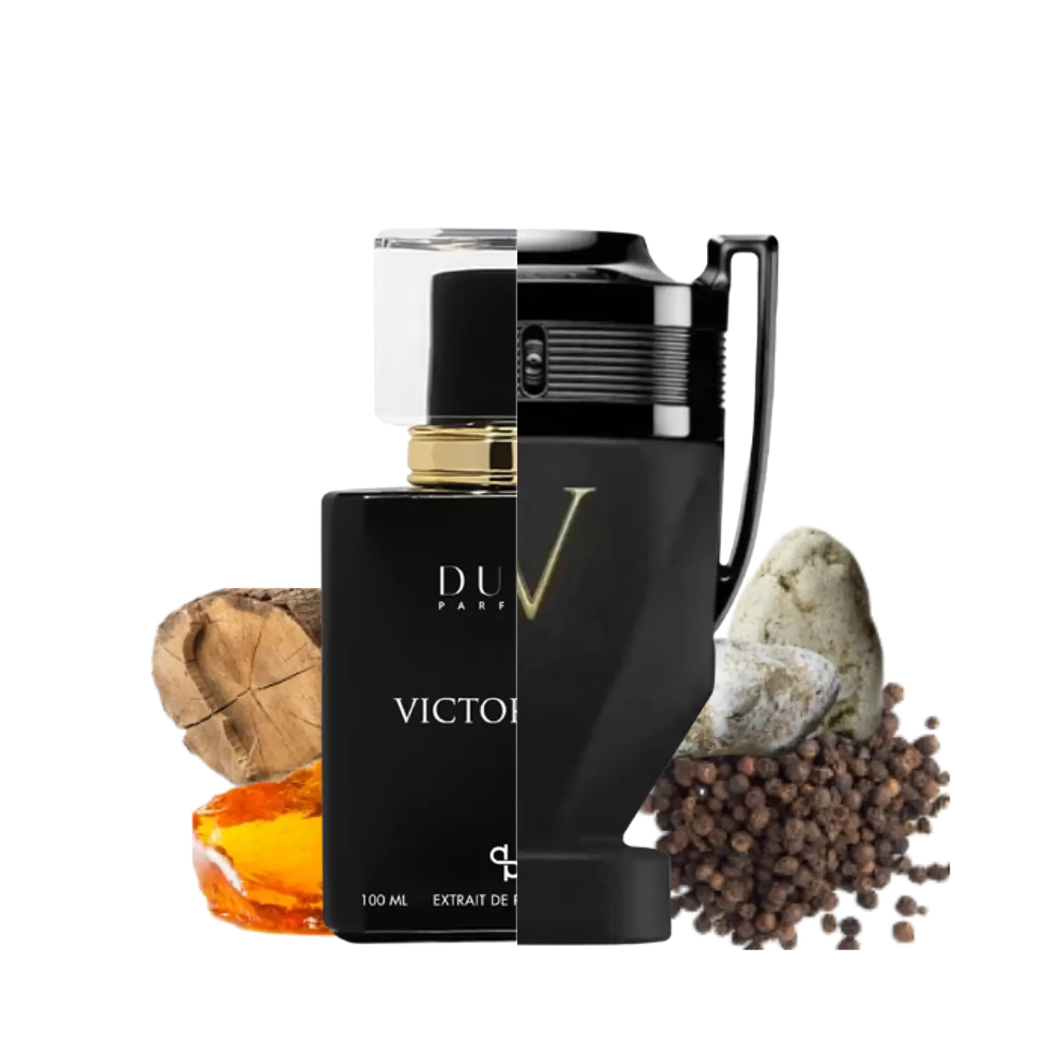PERFUME DUPE PARFUMS VICTORIOUS HOMBRE EDP 100 ML / 3 ML 1
