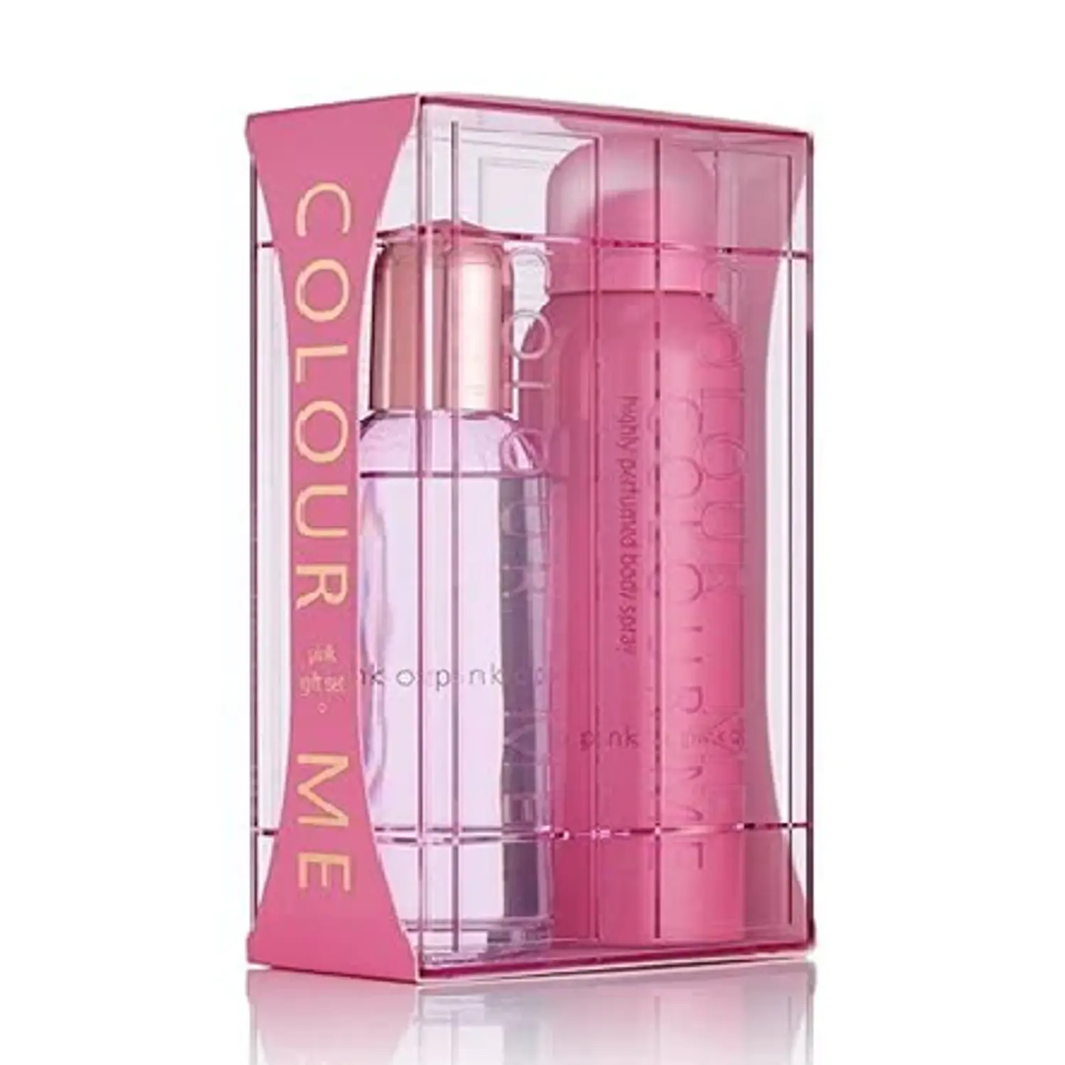 PERFUME COLOUR ME PINK MUJER EDP 100 ML / BODY SPRAY 150 ML ESTUCHE