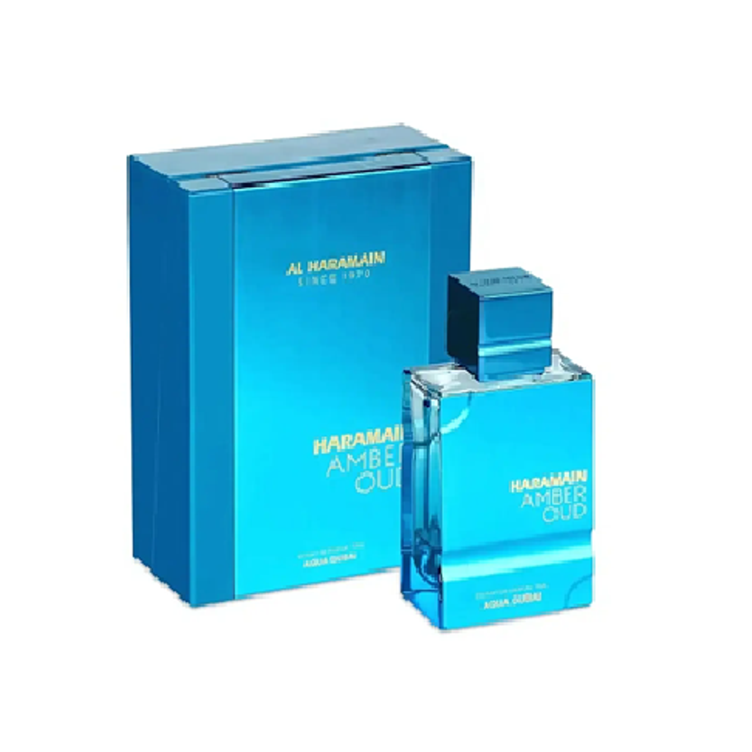 Perfume Al Haramain Amber Oud Aqua Dubai Hombre Extrait De Parfum 75 ml 1