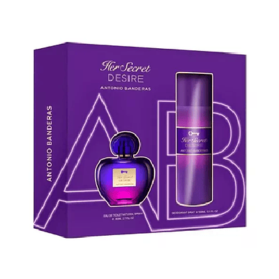 Perfume Secret Desire Dama Edt 80 Ml / Desodorante 150 Ml Estuche