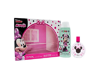 PERFUME MINNIE MOUSE NIÑA EDT 100 ML / GEL 300 ML (8124)  ESTUCHE