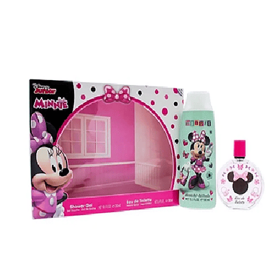 Perfume Minnie Mouse Niña Edt 100 Ml / Gel 300 Ml (8124)  Estuche