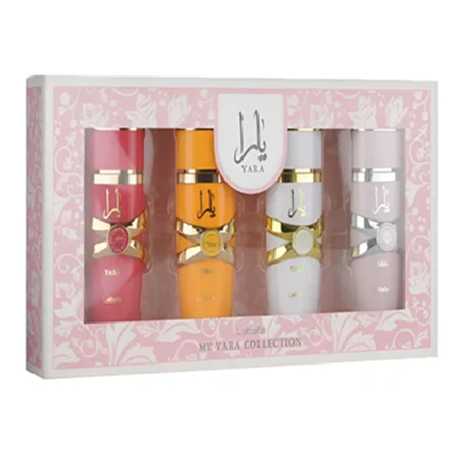 PERFUME LATTAFA YARA DAMA EDP 4 X 25 ML ESTUCHE